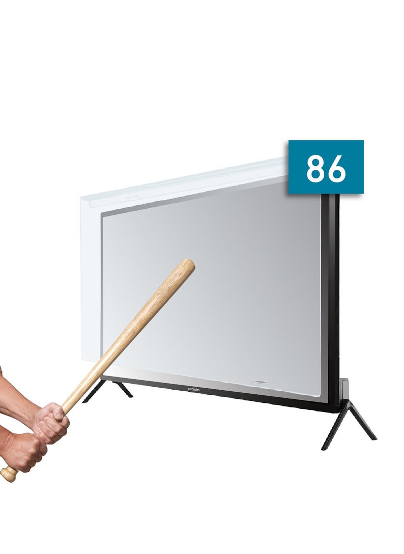 Sea Technology 86 Inch Tv Screen Protector, Made of Solid Acrylic Material with a Thickness of 3 mm, Anti Blue light, Anti Scratches, Guard against Radiation, Compatible with all Types of screens  - Image 2