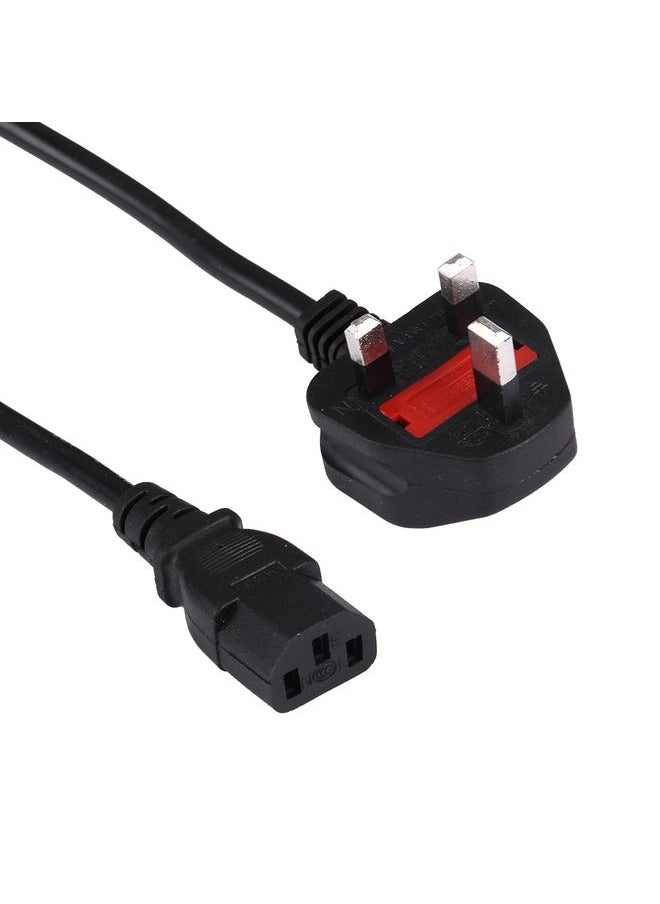 Generic - BS-1363/A LP-60L UK Plug to C13 Power Cable with Fuse for PC & Printers & Scanner, Length: 3m - Image 1