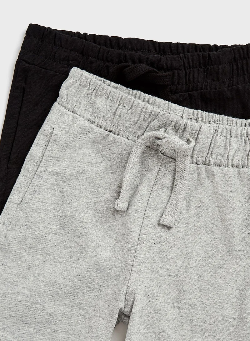 mothercare Kids 2 Pack Essential Shorts