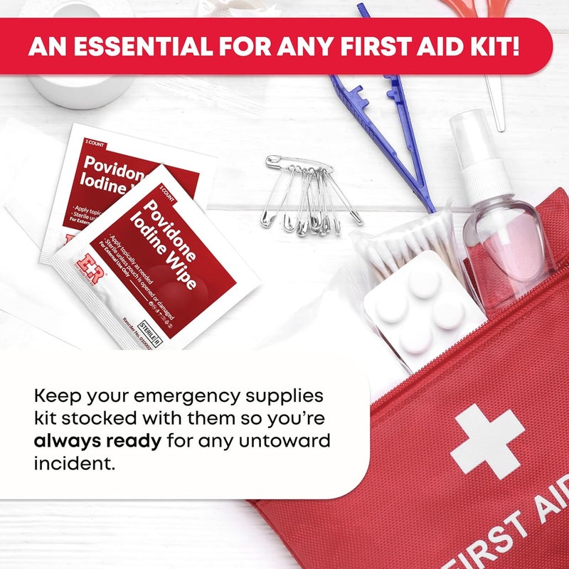 Ever Ready First Aid Povidone Iodine Wipes  100 Count - Image 5