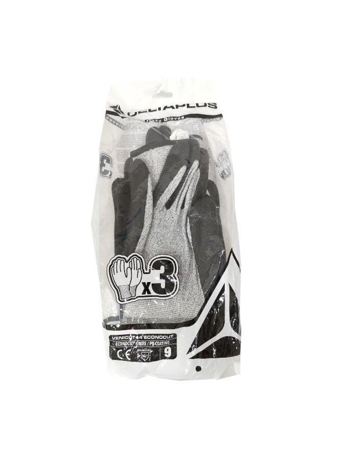 Deltaplus - Safety Gloves VECUT44GRG – High-Cut Resistant, Durable Industrial Gloves with Excellent Grip | Pack of 2 - Image 1