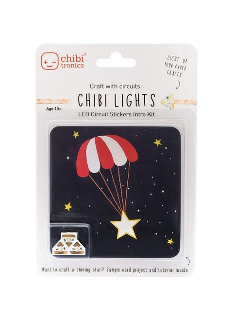 مجموعة ملصقات الدوائر الكهربائية LED من Chibi Lights