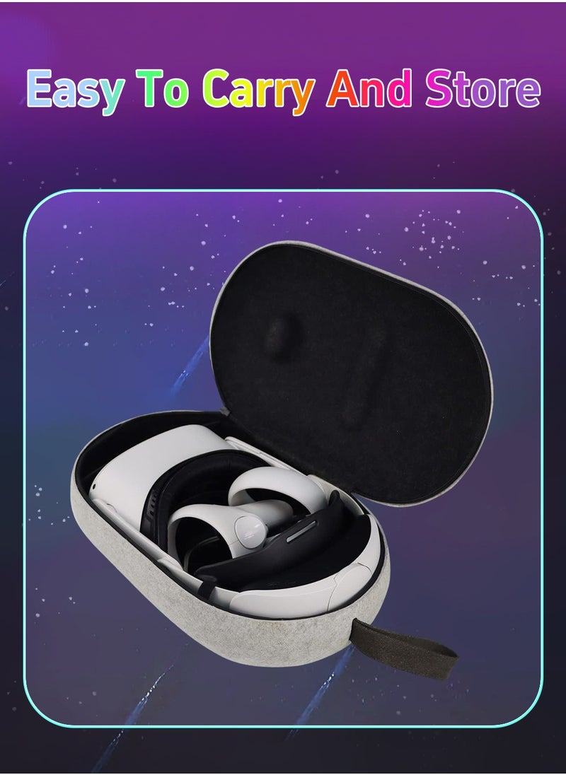 LEOKOR Head Strap with Battery for Oculus Quest 2,10000mAh Fast Charging Battery Pack Extend 6-8H Playtime,RGB Light Adjustable Elite Strap for Meta Quest 2 Enhanced Comfort Support & Balance in VR  - Image 5