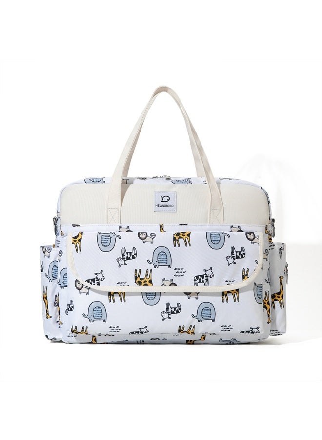 Mark Fairwhale New Lightweight And Large Capacity Casual Hand-Held Single Shoulder Mother And Baby Bag  - Image 2