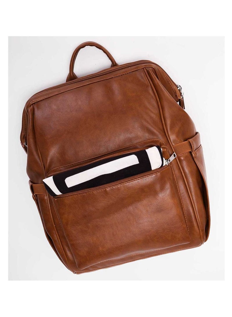 Star Babies - PU Leather Diaper Bag Set - Image 3