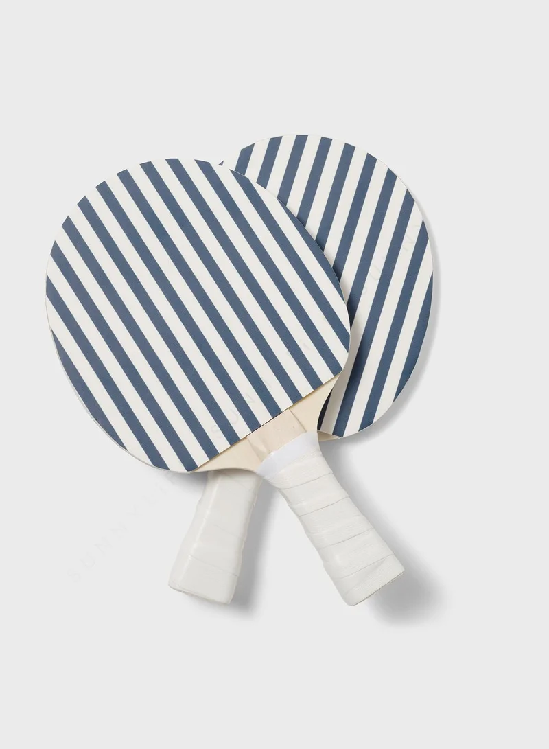 SUNNY LIFE The Resort Table Tennis Set Coastal Blue