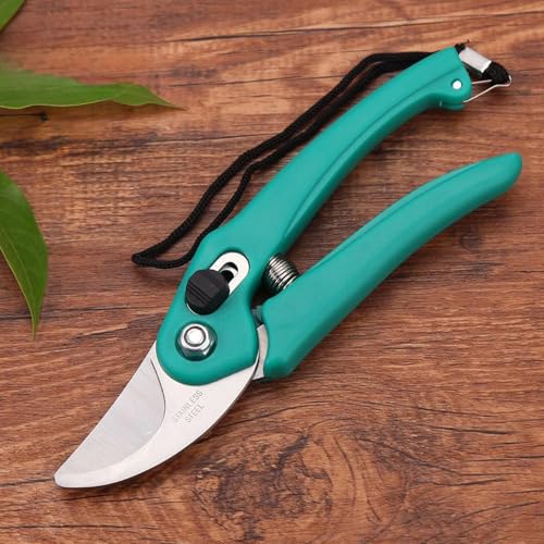 CBK Hand Pruner Cutter - 1 Pc, Heavy Duty Gardening Tools Grass Cutter, Plant Cutter for Home Garden, Wood Branch Trimmer, Garden Tools Grass Cutting Accessories (Steel Blades, Assorted) - Image 1
