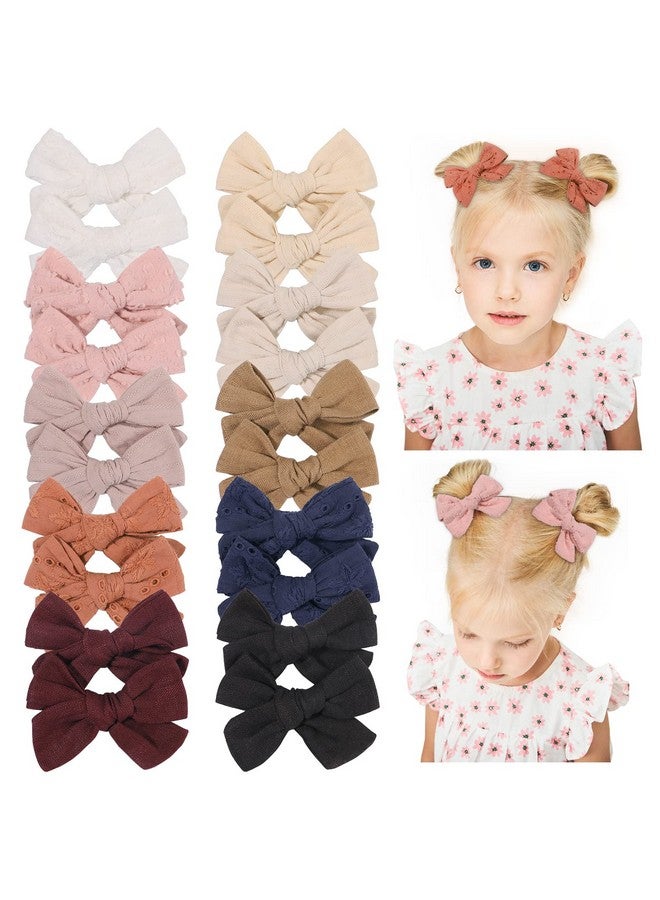 چولي بوز مجموعة جولي باو من 20 قطعة من ربطات الشعر للبنات، ضفائر أطفال، مشابك شعر مبطنة بالكامل، مشابك شعر للأطفال الصغار، مشابك شعر على شكل تمساح، إكسسوارات للأطفال والمراهقين - Image 1