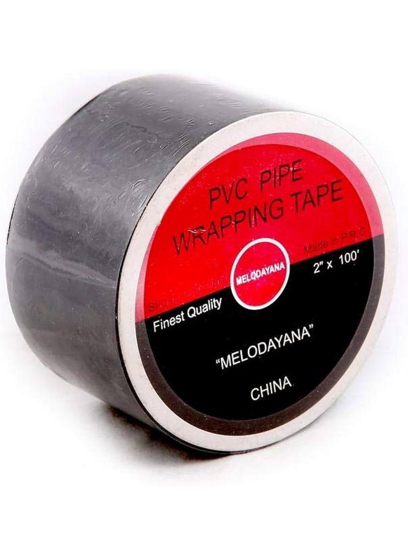 Generic Pipe Wrapping Tape, PVC Compatible, black 