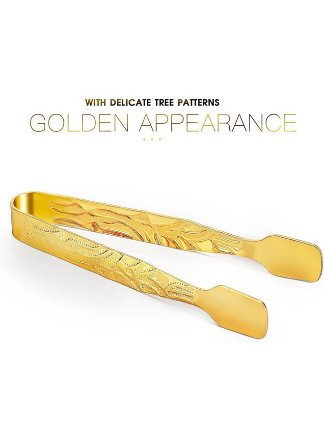 WANFAN 2 PACK Metal Incense Burner Oud Tongs, Specially Designed to Handle Incense and Oud (Gold) - Image 3