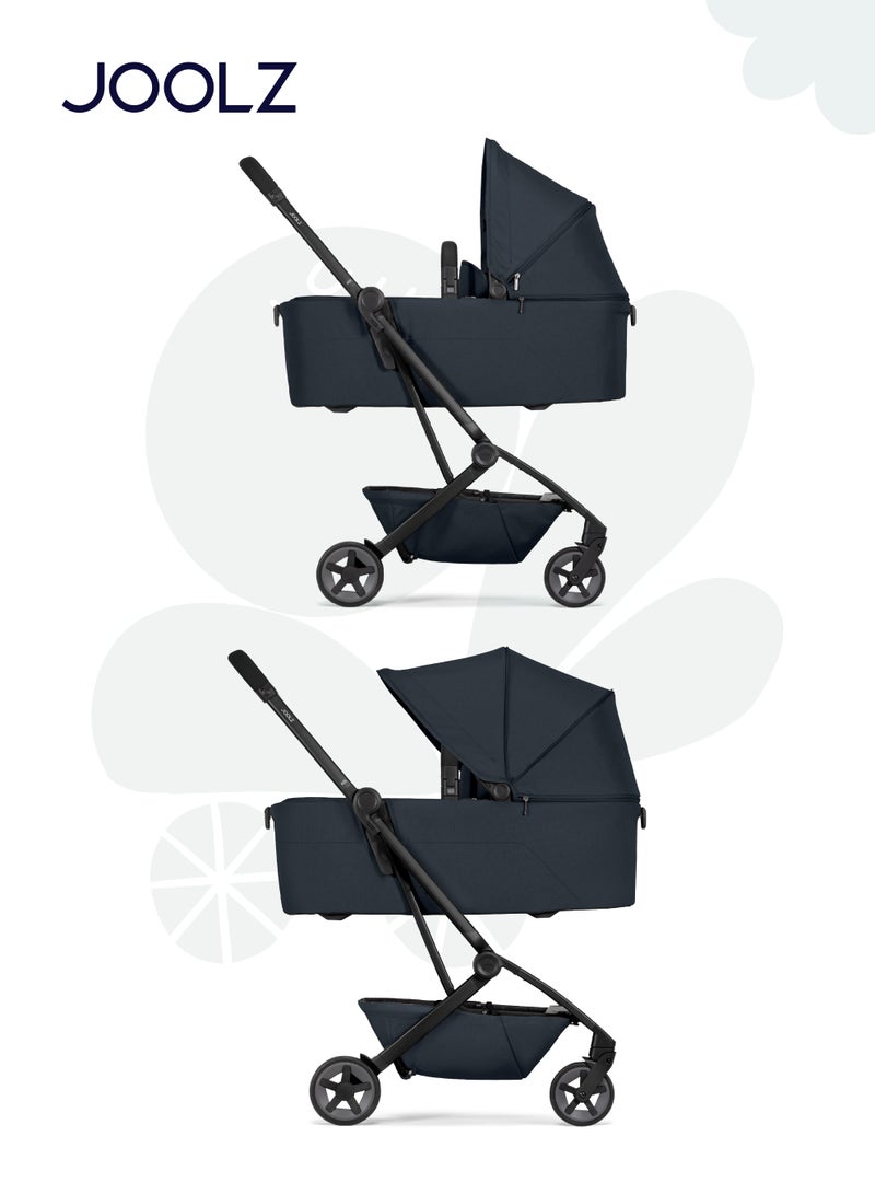 JOOLZ سرير أطفال مدمج وخفيف الوزن | قابل للطي والوقوف ذاتيًا | مناسب للمواليد الجدد | أزرق بحري | مرتبة قابلة للتنفس | حماية من الشمس UPF 50+ | مدمج للغاية | 90x42x15 سم | 3.9 كجم - Image 5