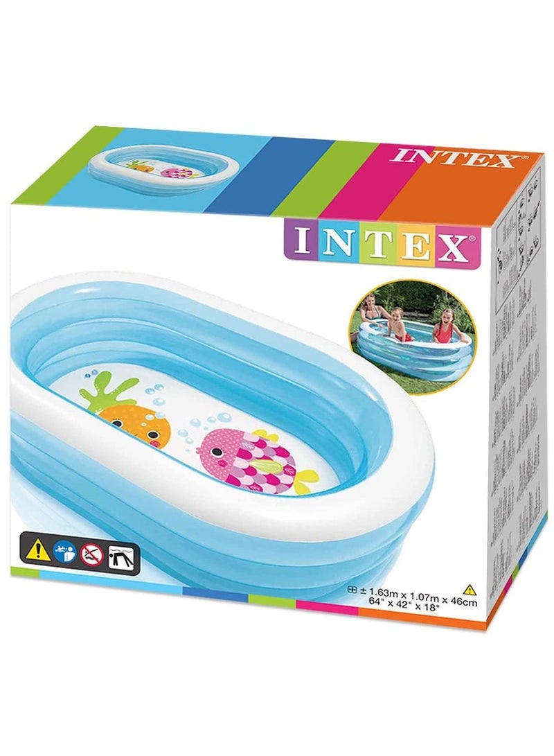 INTEX Oval Whale Inflatable Pool - Image 3