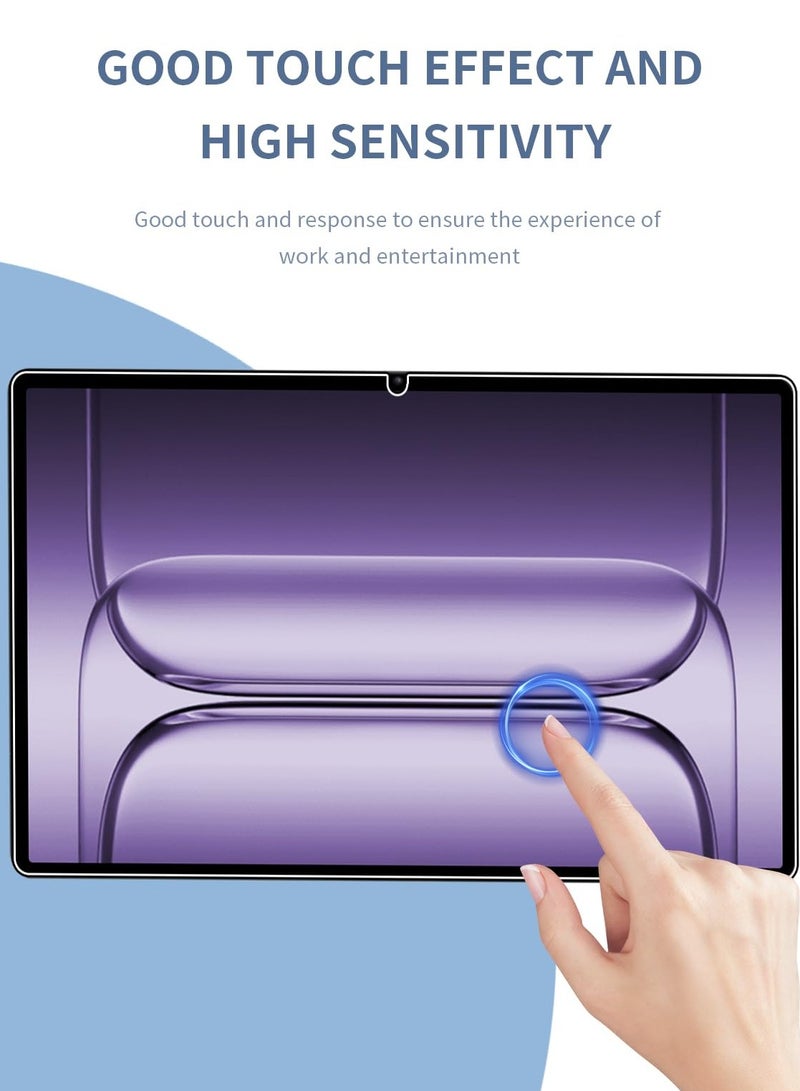 general Screen Protector Compatible with OnePlus Pad 3 13.2 inch 2025 Tablet, [2 Pack] Tempered Glass Anti-scratch Film, 9H Hardness, Bubble-Free, HD Clear Tempered Glass - Image 3