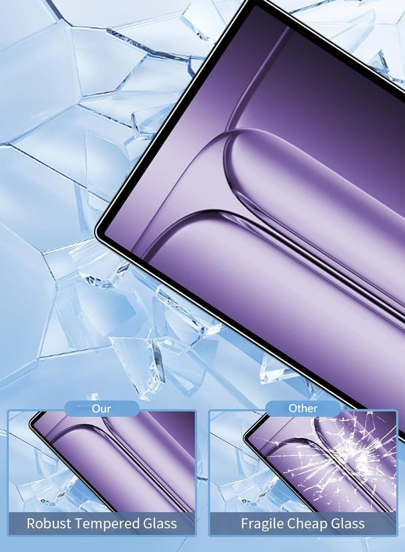 general Screen Protector Compatible with OnePlus Pad 3 13.2 inch 2025 Tablet, [2 Pack] Tempered Glass Anti-scratch Film, 9H Hardness, Bubble-Free, HD Clear Tempered Glass - Image 4