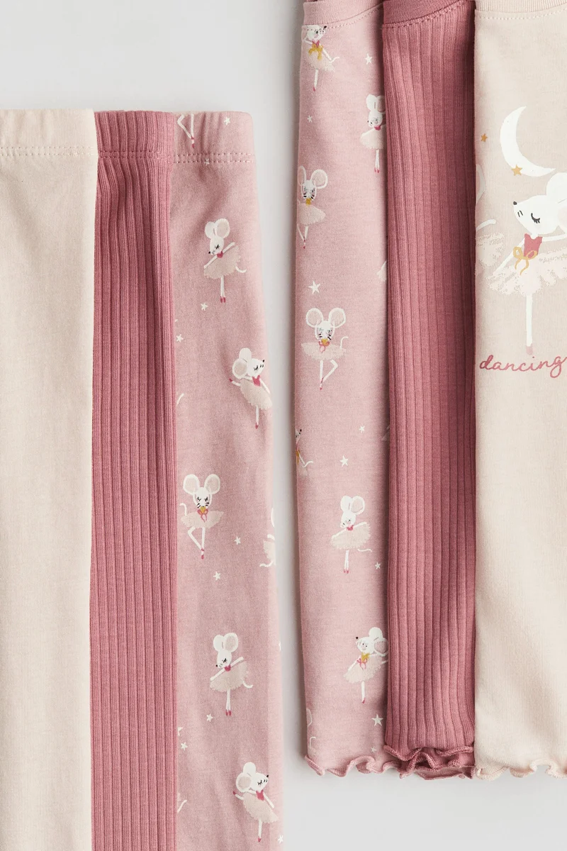 H&M 3-pack cotton pyjamas