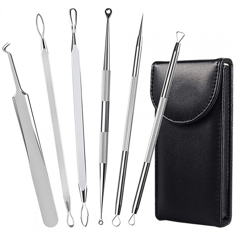 Acne Blackhead Remover Tool Kit 6-Piece Set - Image 1