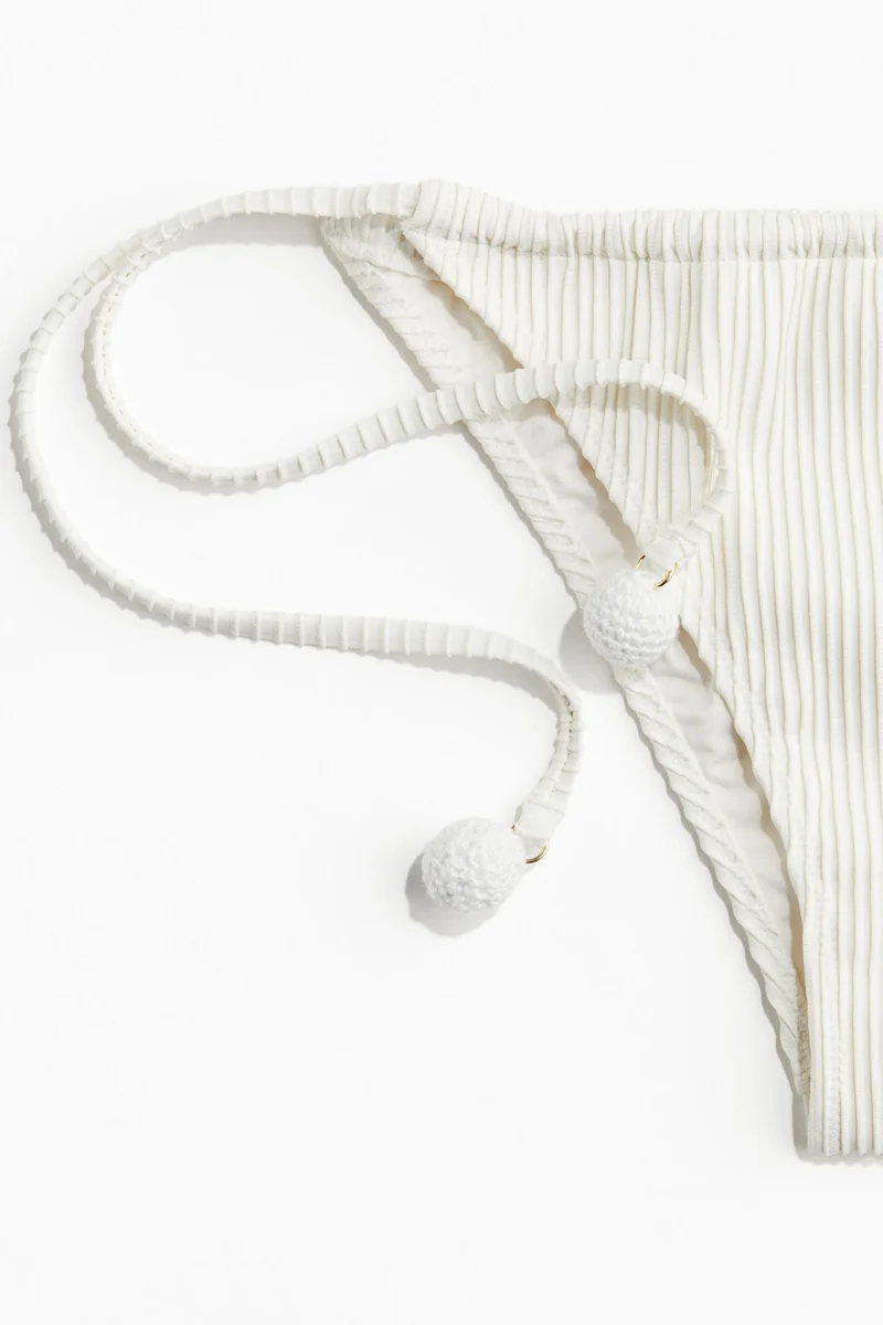 H&M Tie tanga bikini bottoms