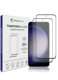 [2 PACK] Samsung Galaxy S23 Screen Protector 6.1 Inch Display Ultra Thin 9H Hardness Tempered Glass S23 Easy to Install HD Clear Screen Protector [NOT FOR S23 ULTRA]