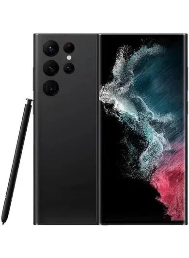 قلم كتابة لهاتف SamsungGalaxy S22 Ultra 5G S22U قلم كتابة بشاشة تعمل باللمس متوافق مع هواتف SamsungPhones مادة بلاستيكية - اللون: أسود - Image 3