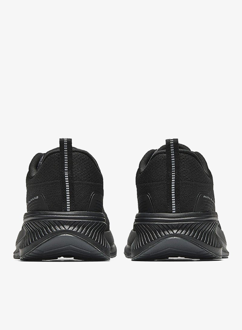 انتا أحذية جري كومفورت رن سوداء - Image 5