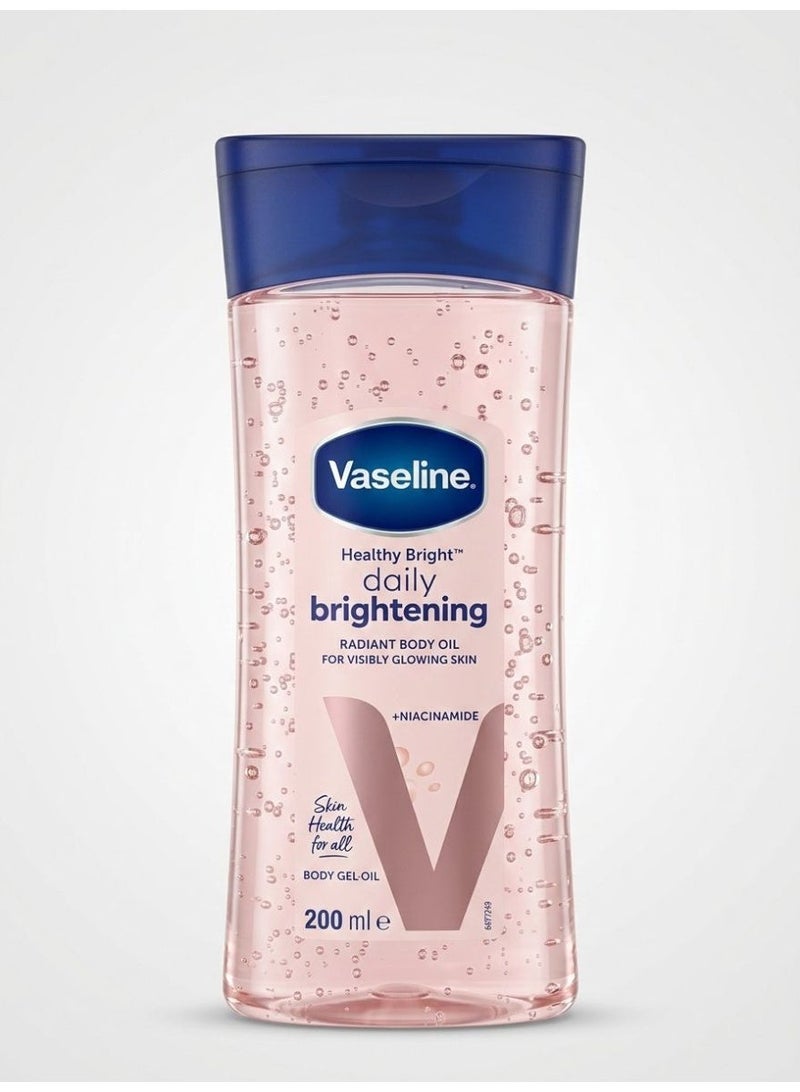 Vaseline Body Oil Gel 200ml Healthy Radiance with Niacinamide - Image 1