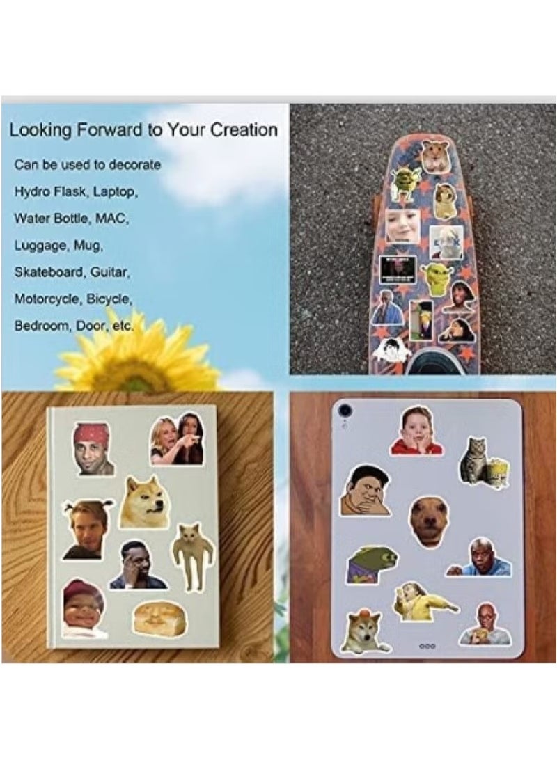 100Pcs Waterproof Stickers for Water Bottle, Laptop, Skateboar,d Computer, Phone.Cute Cartoon Stickers for Kids Teens - Image 3