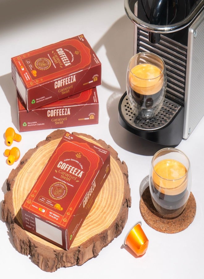 Coffeeza Variety Pack Flavoured - 60 Coffee Capsules (Pack of 6) - Original Line compatible - Specialty Indian Arabica Coffee - Recyclable Pods - Medium Roast - Flavored Espresso Pods - Image 2