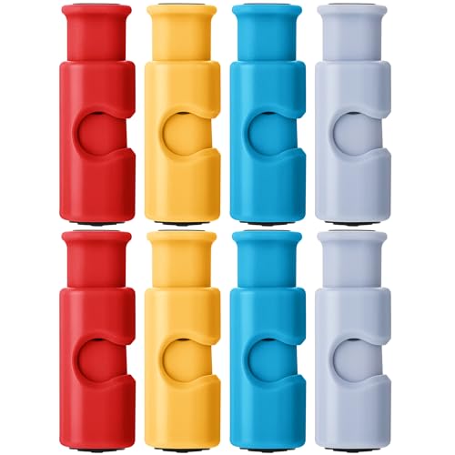 Mr. Pen- Squeeze and Lock Bread Bag Clips, 8 Pack, Candy Colors Squeeze and Lock Bread Clips Reusable - Image 1