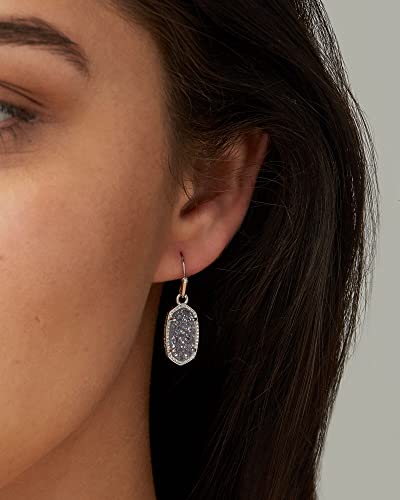 Kendra Scott Lee Drop Earrings for Women, Rose Gold-Plated, Fashion Jewelry, 0.63 in L x 0.38 in W - Image 3