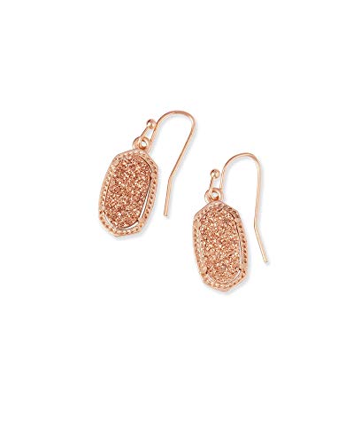 Kendra Scott Lee Drop Earrings for Women, Rose Gold-Plated, Fashion Jewelry, 0.63 in L x 0.38 in W - Image 4