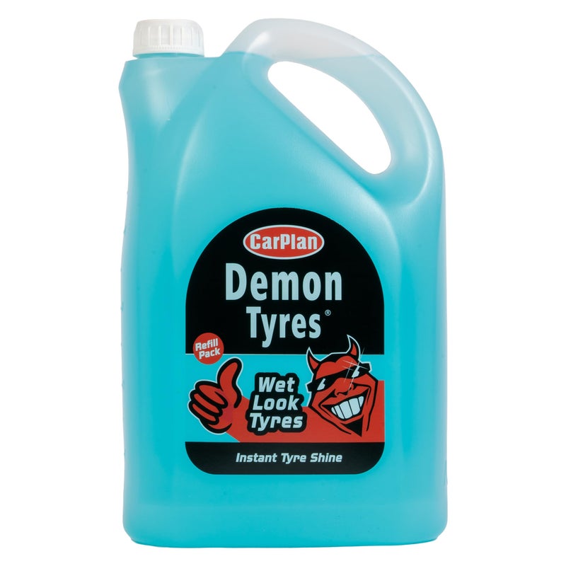 CarPlan Demon Tyres, Instant Tyre Shine, Refill 5 Litre (Pack of 1) - Image 1