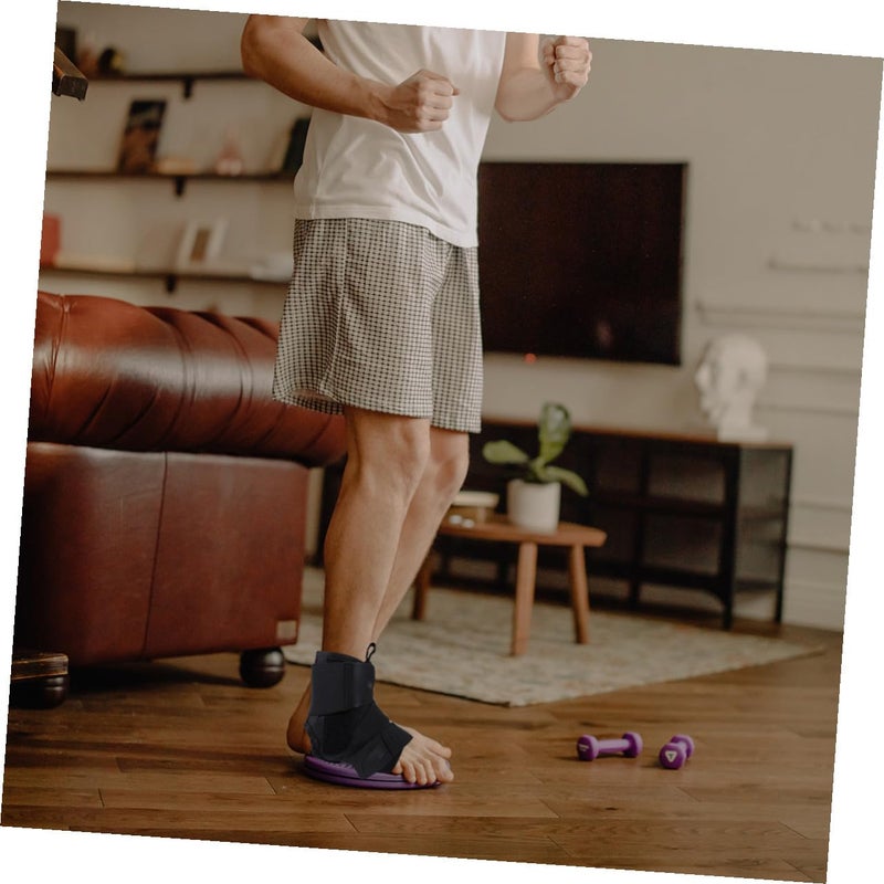 LABRIMP Ankle Brace Lace-up Support Xl (size 44-46) for Foot Correction Ankle Protector with Figure-8 Strap Stabilizer Brace for Overpronation and Supination for Injury - Image 4