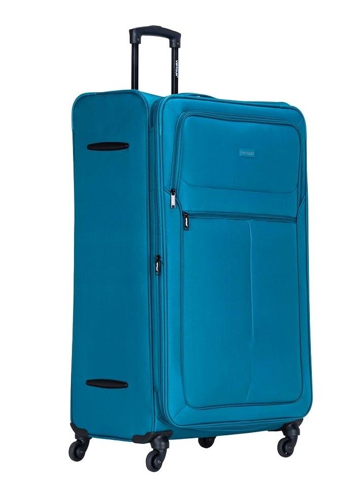 فيبتور مجموعة من 4 حقائب سفر جاكارد بوليستر خفيفة الوزن مع قفل رقم 20,24,28,32 بوصة - Image 4