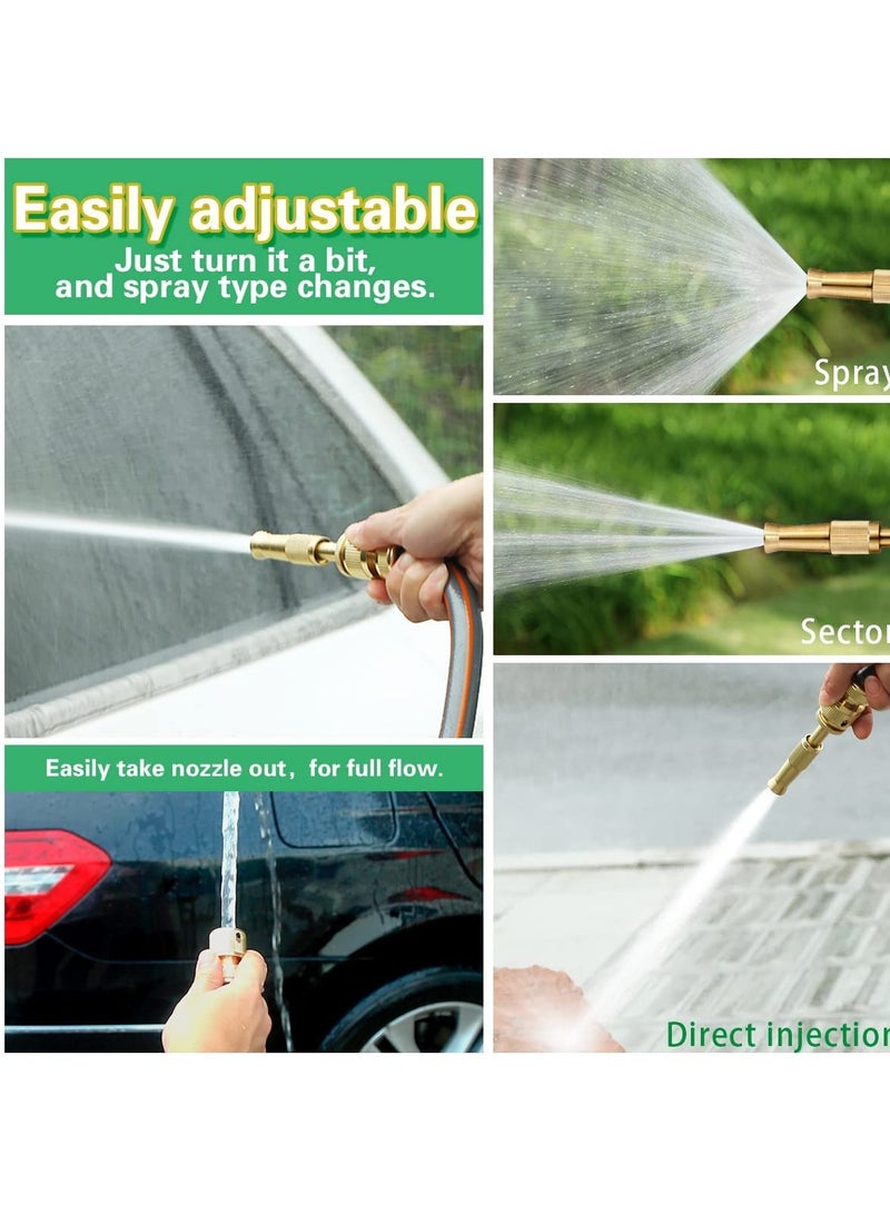 Brass Nozzle Water Spray Gun Water Jet Hose pressure nozzle  - Image 2
