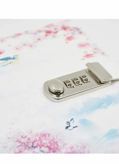 Excefore Leather Diary with Lock, Secret Lock Journal with Exquisite Pattern Design  - Image 5