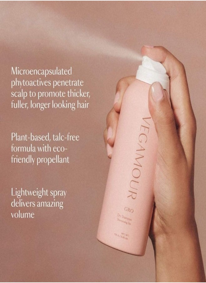 VEGAMOUR - "Vegamour GRO Anywhere Travel Set - Complete Vegan Hair Wellness Kit for On-the-Go, Featuring GRO Serum, Shampoo & Conditioner, and a Travel-Friendly Pouch." - Image 1