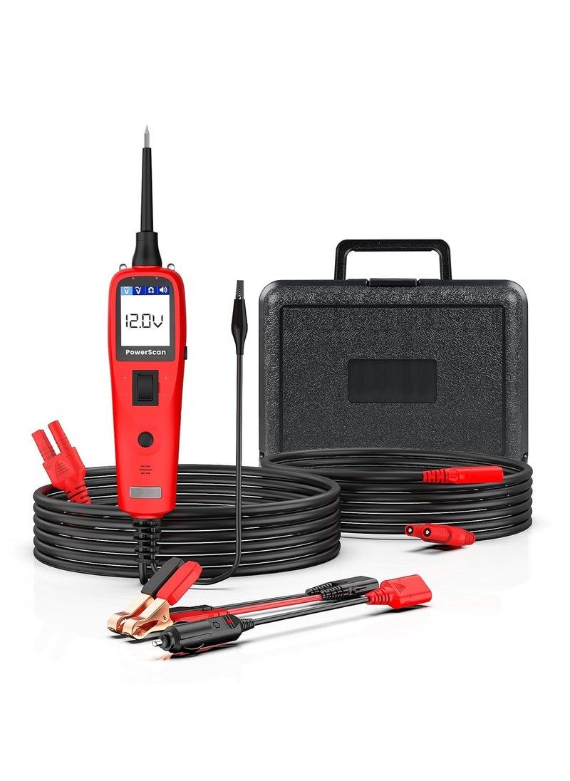 Autel Powerscan PS100 Power Probe Automotive Electrical Circuit System Diagnosis Tool Car Circuit r Digital Voltmeter Red
