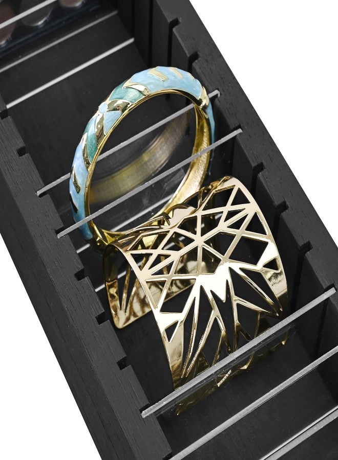 MOOCA 17 Bangle and Bracelet Holder, Jewelry Display Tray, Bracelet Organizer Tray, Ideal for Make-up And Other Accessories, Showcase Up to 17 Bangle, Jewelry Display For Vendors - Image 4