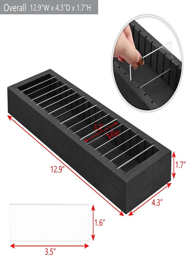 MOOCA 17 Bangle and Bracelet Holder, Jewelry Display Tray, Bracelet Organizer Tray, Ideal for Make-up And Other Accessories, Showcase Up to 17 Bangle, Jewelry Display For Vendors - Image 2