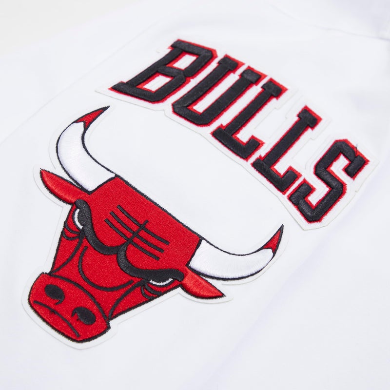 Pro Standard CHICAGO BULLS CLASSIC CHENILLE DK PO HOODIE White XL - Image 5