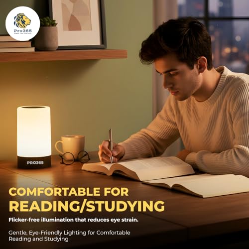 PRO365 Touch Lamp | Short Press 3 Light Modes | Long Press Multiple Brightness Levels | Ideal for Small Lamps, Kids Area, Emergency Situations, Cars, Reading - Image 3