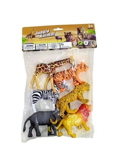 6 pieces of jungle animals - where your child learns to distinguish between animals and gains an understanding of the importance of each animal