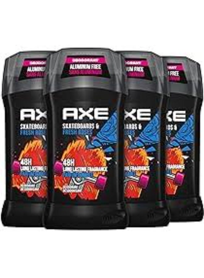 Axe Stick Skateboards & Fresh Roses High Definition Scent 85 g - Image 3