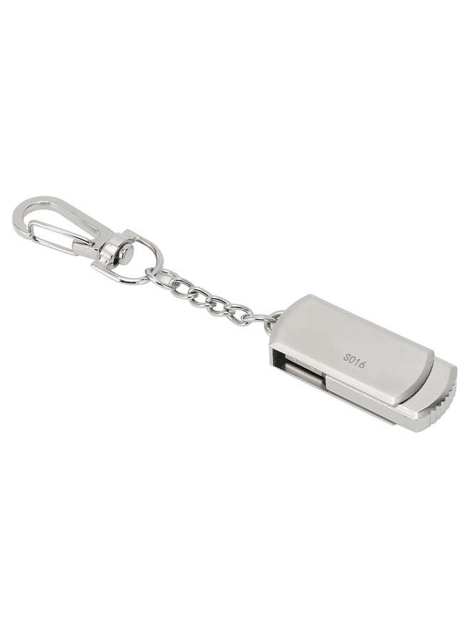 Thoraya Blue Rain S016 Silver Butterfly 360 Degree Rotating Metal USB Flash Drive 64GB  - Image 5