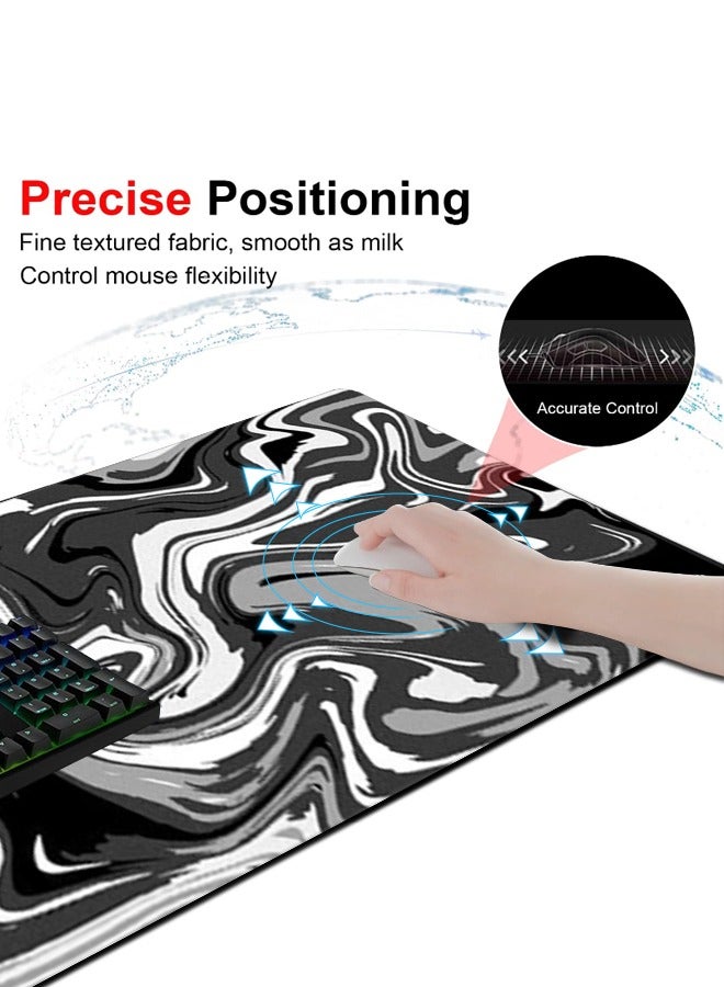 Large Desk Mouse Pad, Waterproof Gaming Mouse Pad, 900 x 400mm，Gaming Mouse Pad, XXL Desk Mat, Non-Slip Desk Mat, XL Gaming Mouse Pad, Thick Rubber Desk Pad Mouse Pad, Suitable for Gaming, Office - Image 5