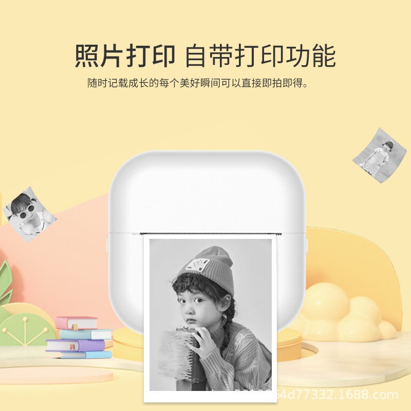 Label Small Portable Wireless Thermal Po Bluetooth Printer Pocket Student Mini Wrong Label Printing - Image 4