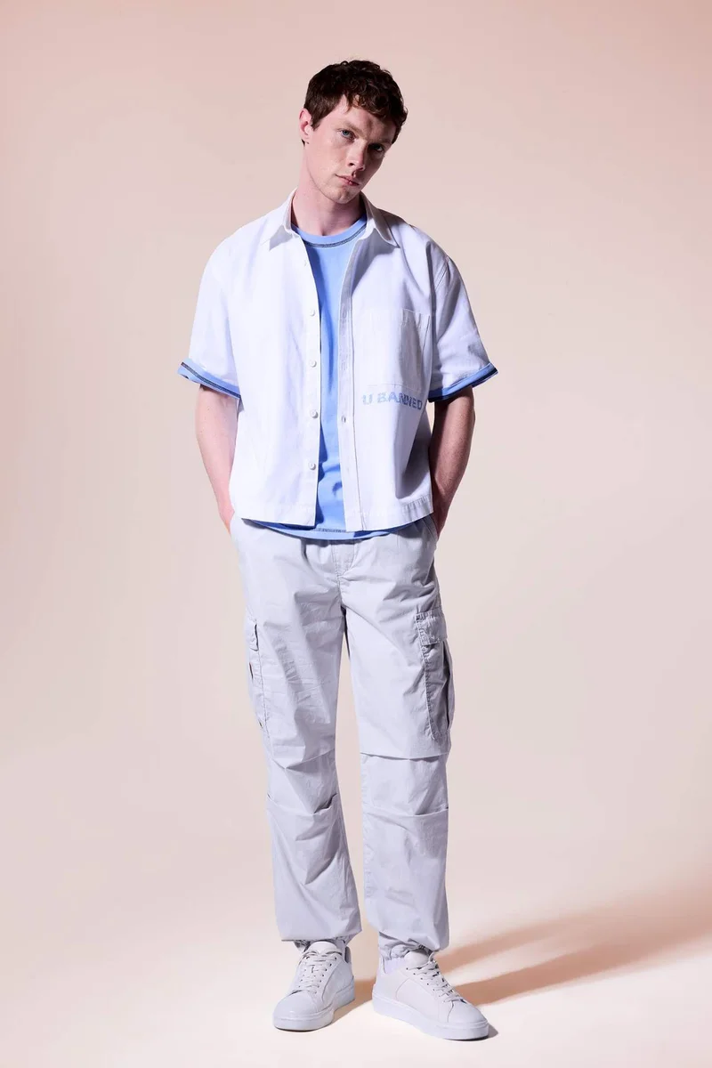 Defacto  Baggy Fit with Pockets Cargo Trousers for Men | Best Price UAE
