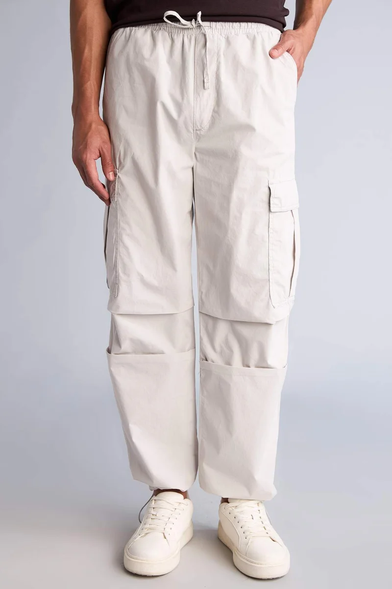 Defacto  Baggy Fit with Pockets Cargo Trousers for Men | Best Price UAE
