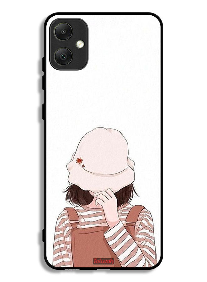 Tolwak Samsung Galaxy A05 Protective Case Cover Hide Face By Hat - Image 1