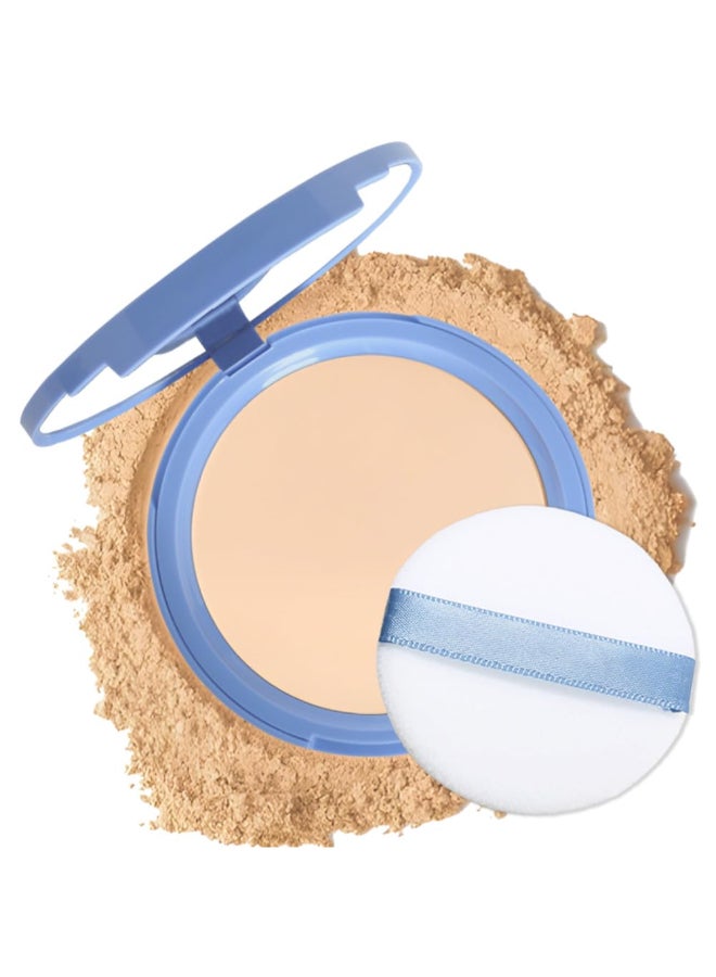 FeiCuiYun Oil Control Matte Perfection Face Powder Compact For Women Matte Smooth Flawless Setting Powder Makeup Polvo Compacto De Maquillaje Waterproof Long Lasting 035Oz 02 Natural Beige - Image 2